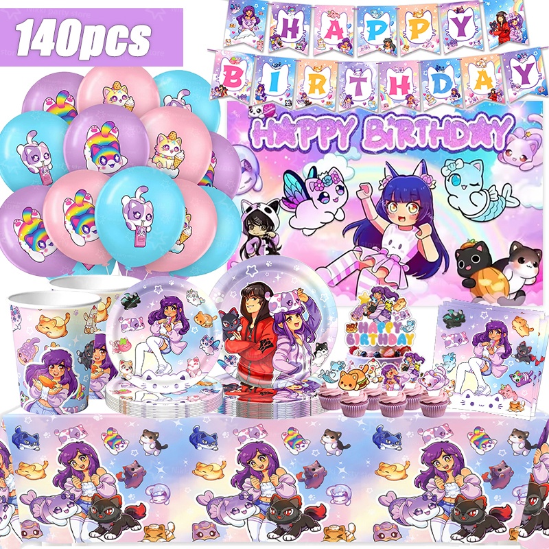 Party Games Good - Aphmau Birthday Decorations Pink Video Game