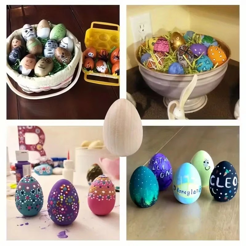 Party Games Easter Egg - High Quality Wooden Easter Eggs to