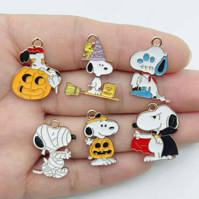 10Pcs Cute Halloween Cartoon P - Party Games Crazy recension och pris
