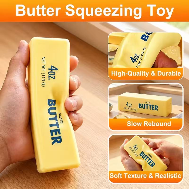4Pcs Cream Stick Squeeze Toys, - Party Games Classic recension och pris