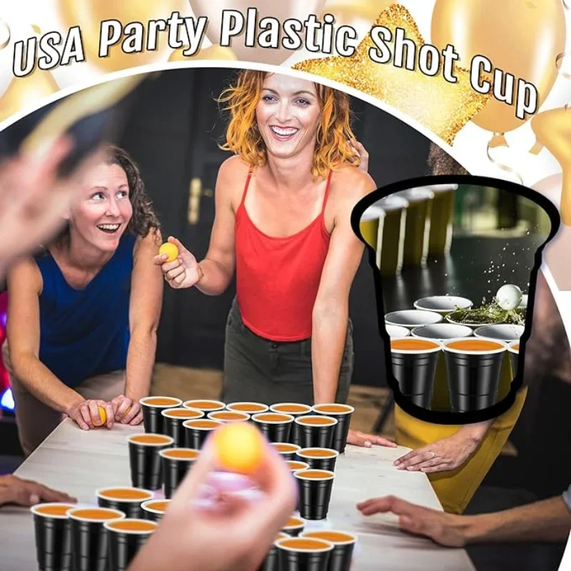 50-200PCS Disposable Mini Shot - Party Games Easter Egg recension och pris
