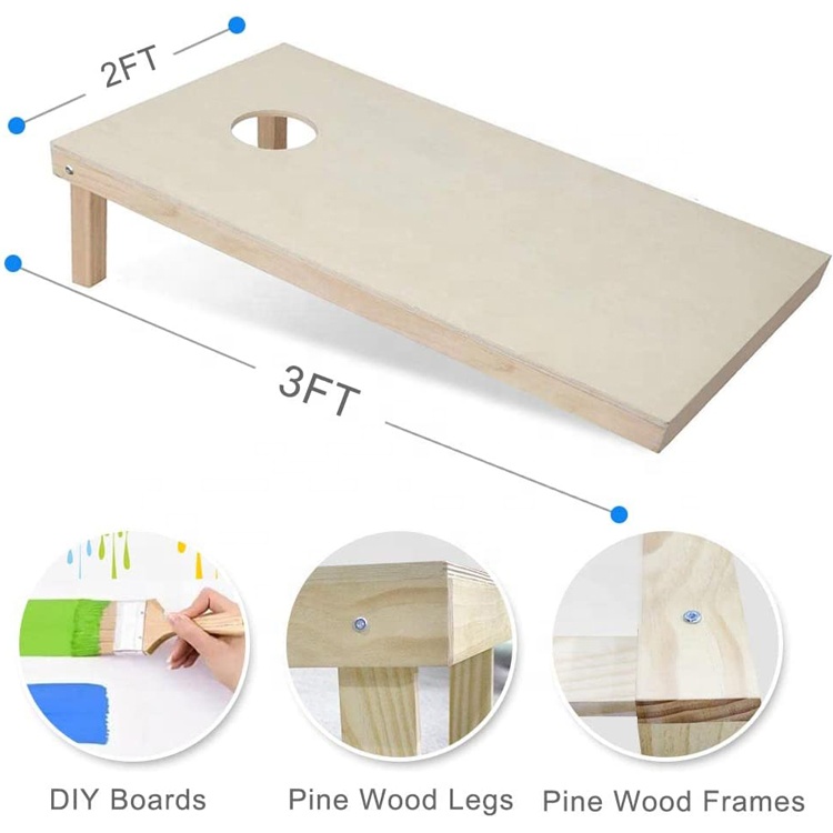 Solid Wood Premium Cornhole Ga - Cornhole Board Set recension och pris
