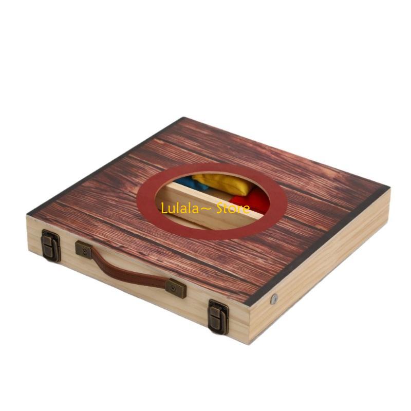 Y4QA Cornholes Game Set with 4 - Cornhole Board Set recension och pris