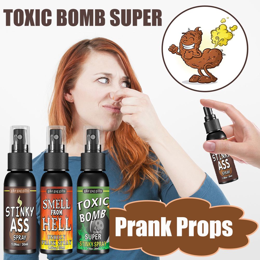 3pcs/set 30ml Liquid Fart Spra - Party Games Bomb recension och pris