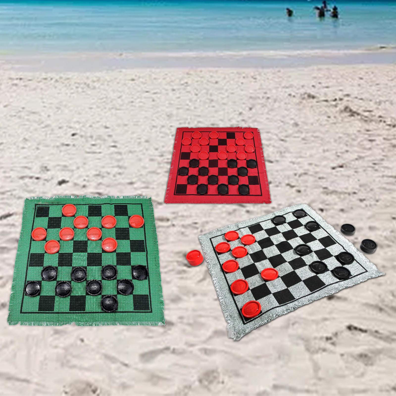 Giant Checkers Board Game Set, - Tic Tac Toe Giant recension och pris