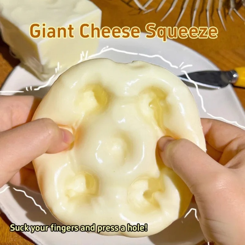 Taba Squishy Cheese Cube Stres - Party Games Crazy recension och pris