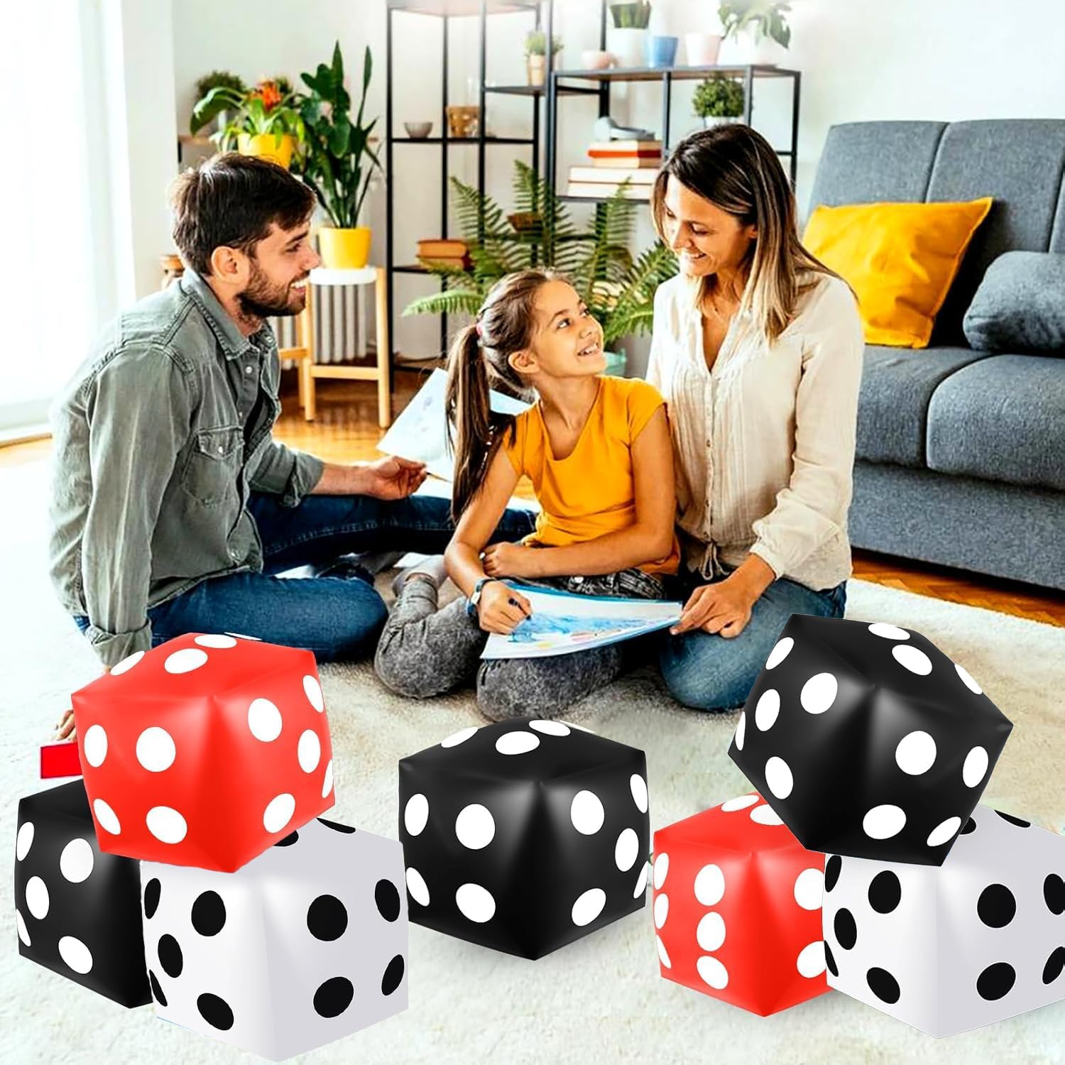 1-10pcs  PVC Inflatable Dice f - Party Games Gamecube recension och pris