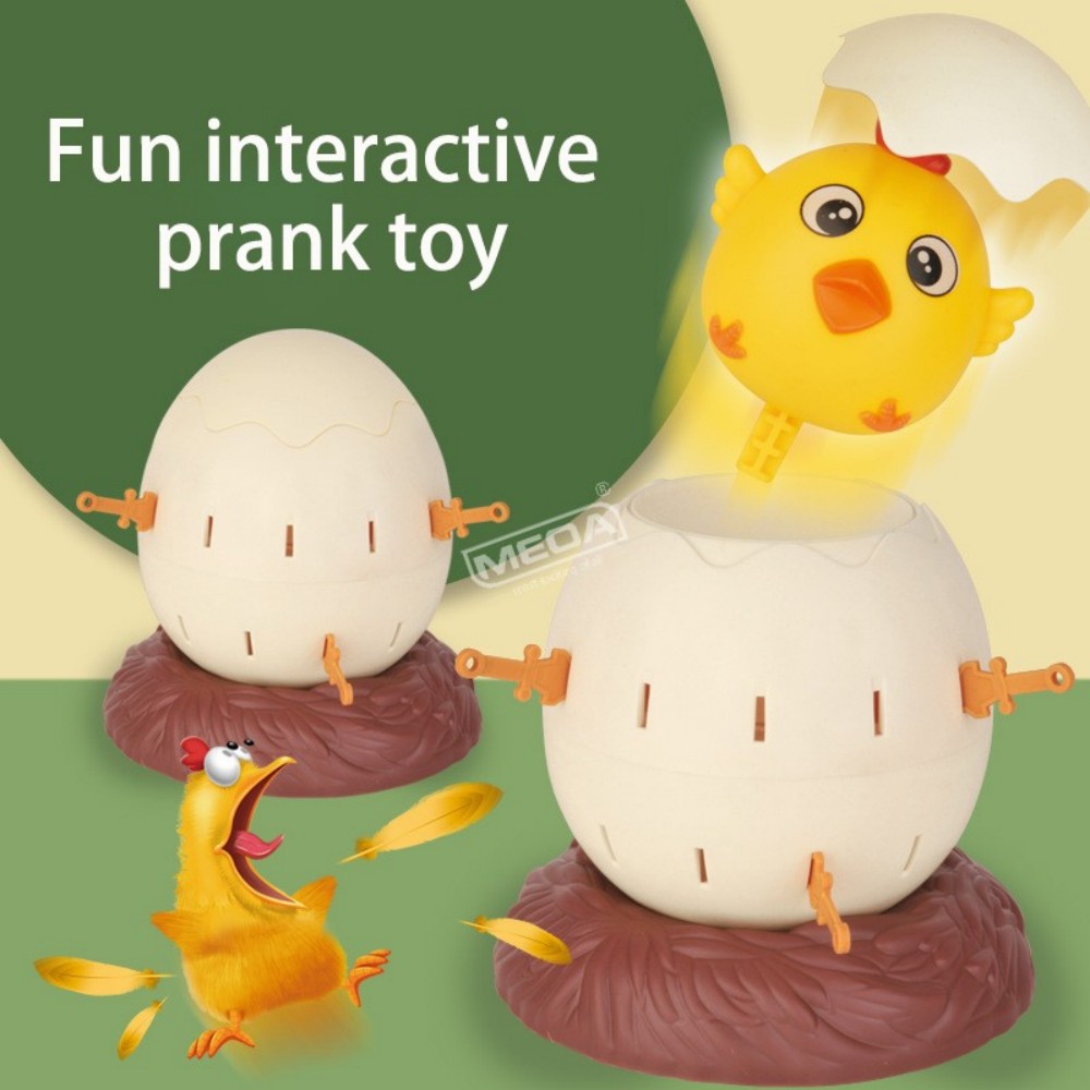 Pop Up Chicken Egg Barrel Game - Party Games Easter Egg recension och pris