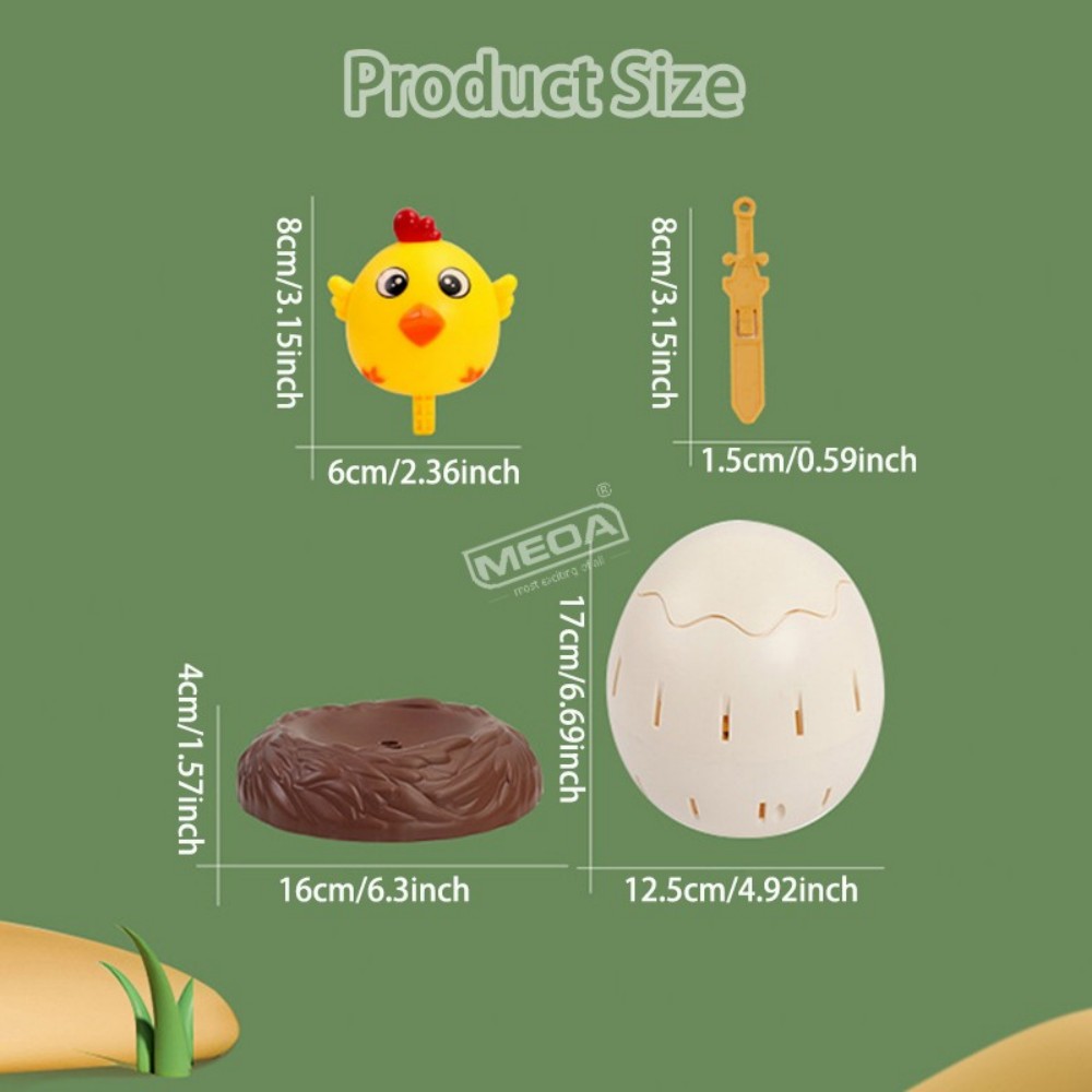 Pop Up Chicken Egg Barrel Game - Party Games Easter Egg recension och pris