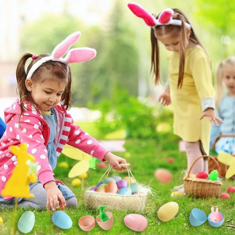 50Pcs Macaron Color Easter Egg - Party Games Easter Egg recension och pris