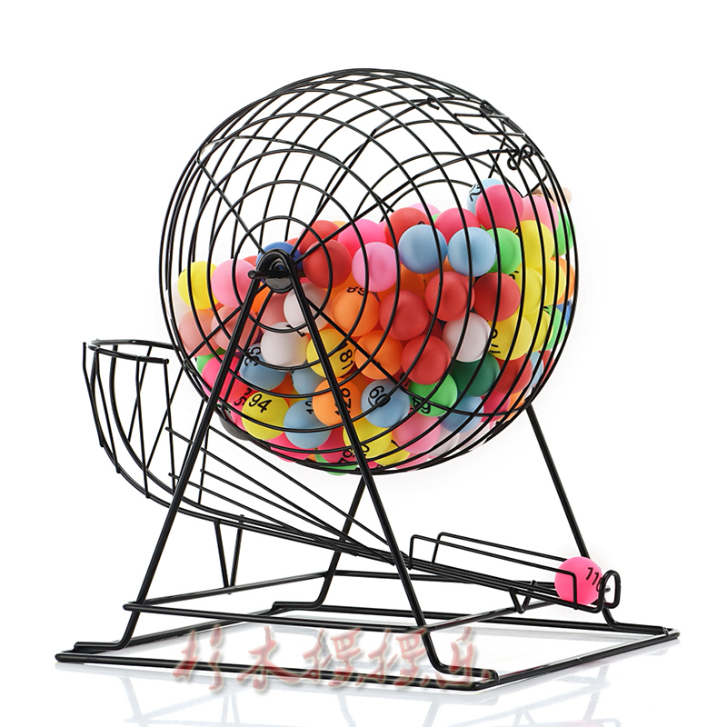 Steel Bingo Lottery Machine Ga - Party Games Large Groups recension och pris