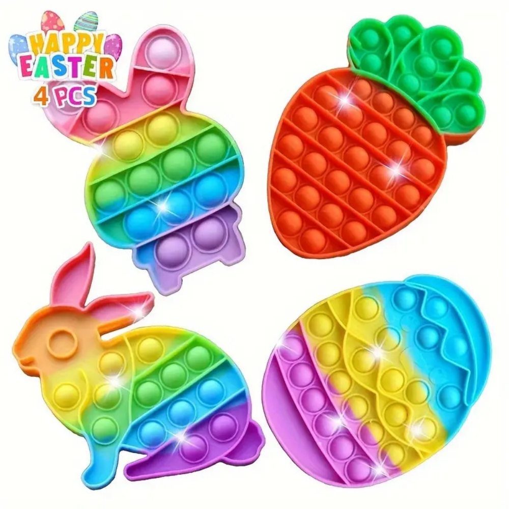 Set of 4 Easter Bunny Eggs Car - Party Games Easter Egg recension och pris