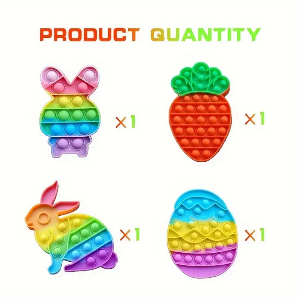 Set of 4 Easter Bunny Eggs Car - Party Games Easter Egg recension och pris