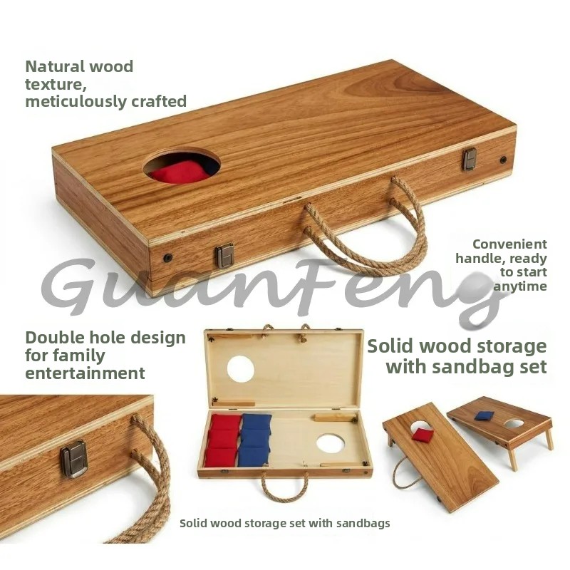 Wooden Foldable Cornhole Set B - Cornhole Board Set recension och pris