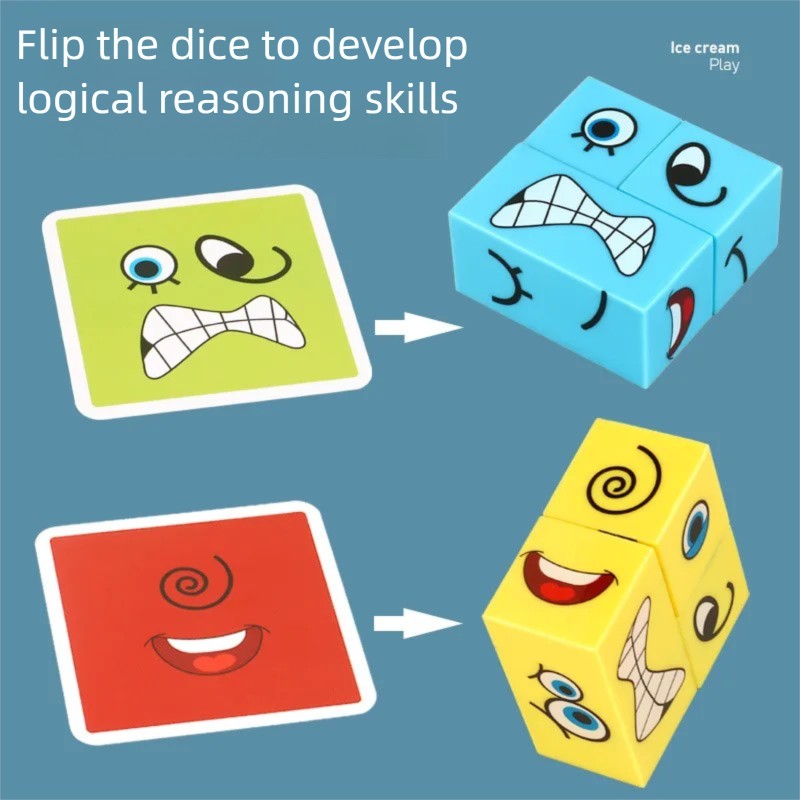 Face Changing Cube Puzzle Game - Party Games Gamecube recension och pris