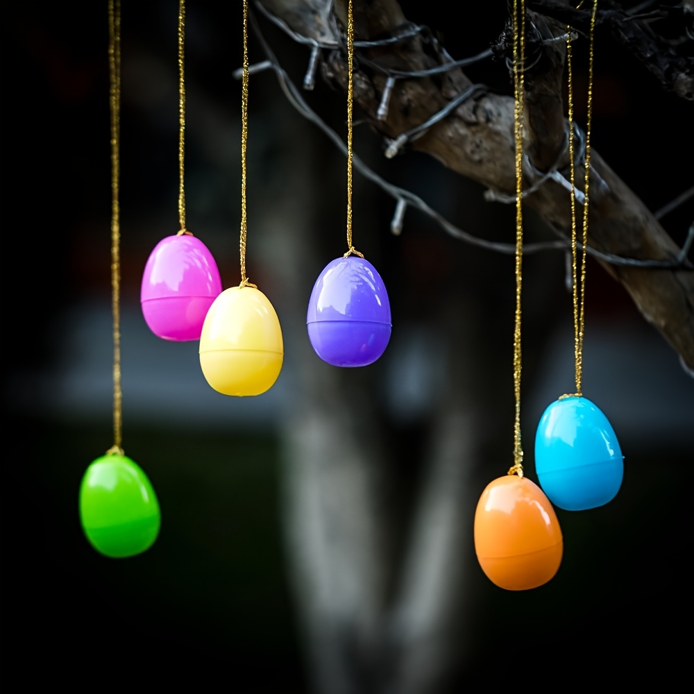 100PCS Plastic Easter Eggs Fil - Party Games Easter Egg recension och pris