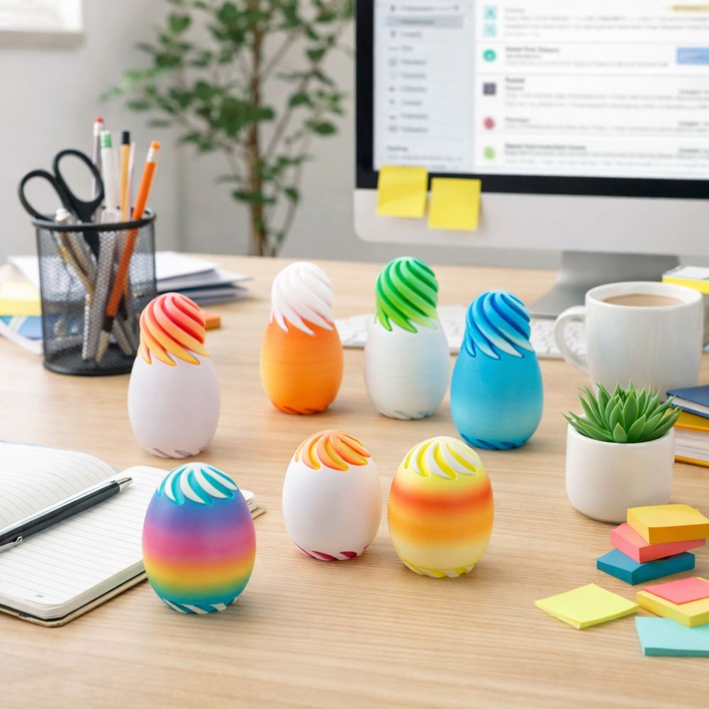3D Printing Rotational Egg Ant - Party Games Easter Egg recension och pris