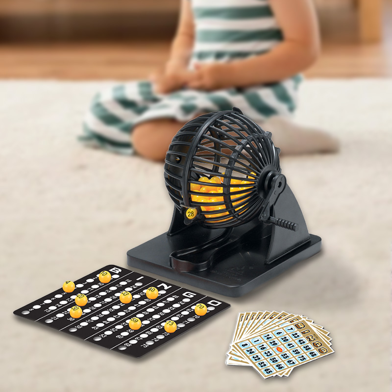 Bingo Lottery Machine Cage Swe - Party Games Large Groups recension och pris