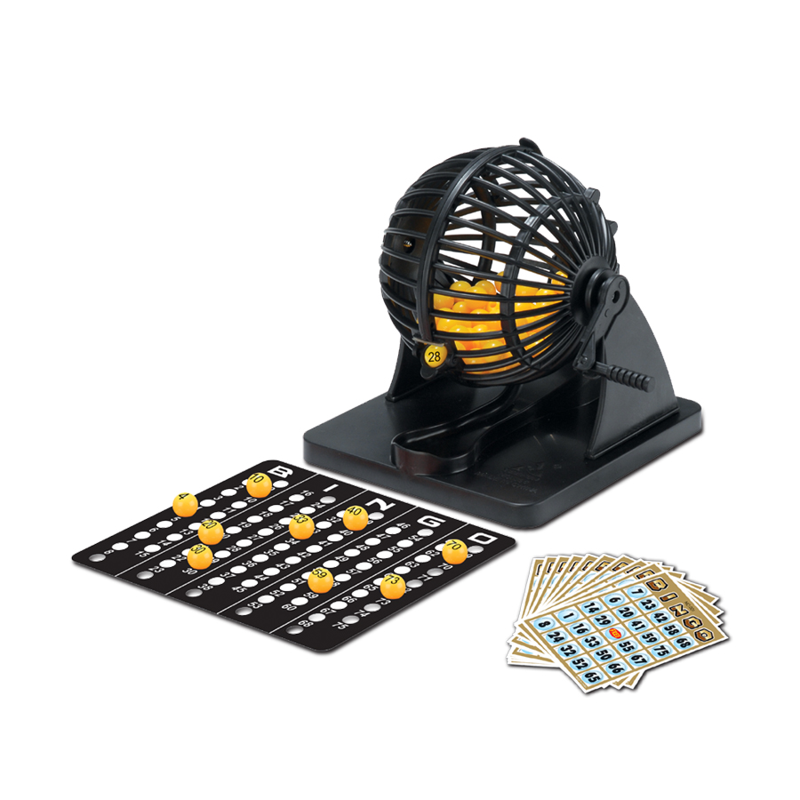 Bingo Lottery Machine Cage Swe - Party Games Large Groups recension och pris