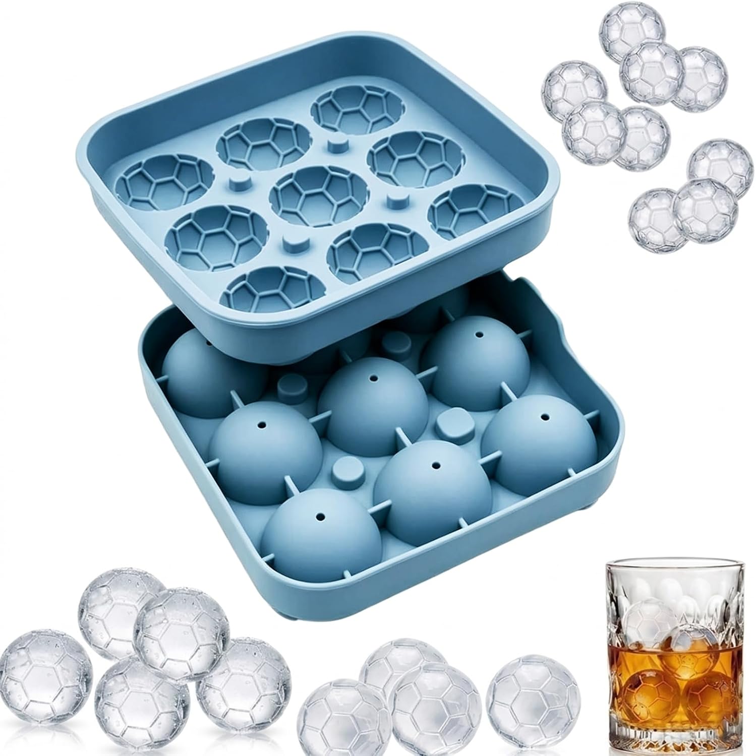 Soccer Ball Ice Cube Molds,9/4 - Party Games Gamecube recension och pris