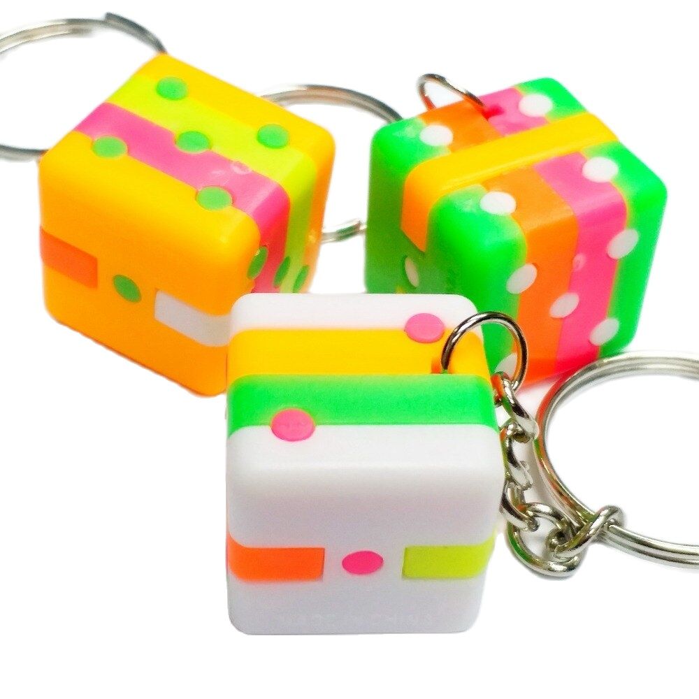 10Pc 2cm Puzzle Dice Cube Key  - Party Games Gamecube recension och pris