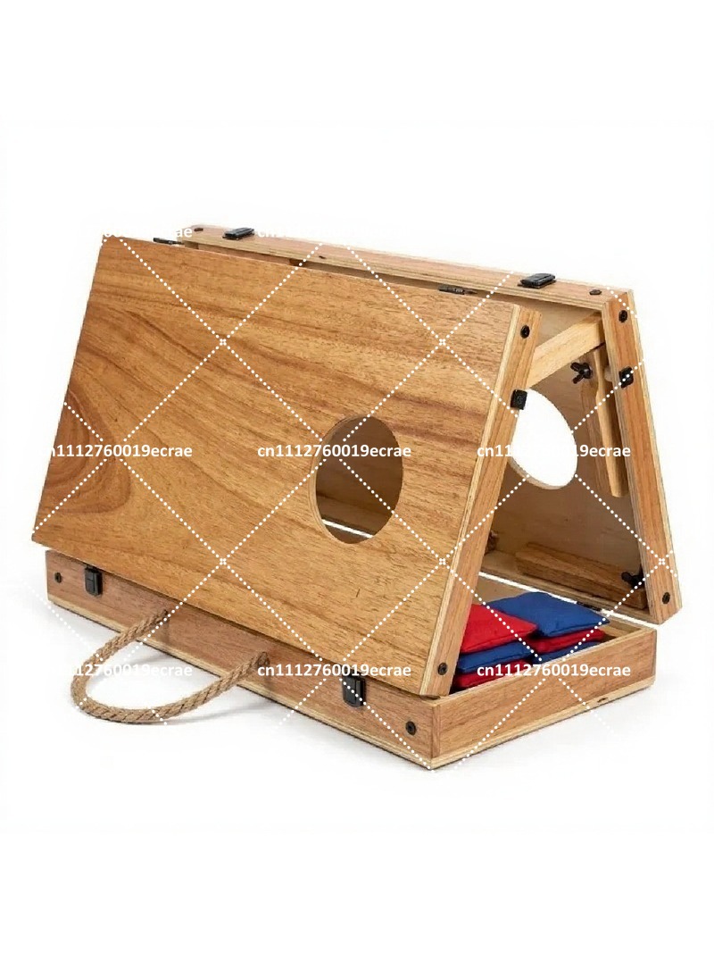 Premium Wooden Foldable Cornho - Cornhole Board Set recension och pris