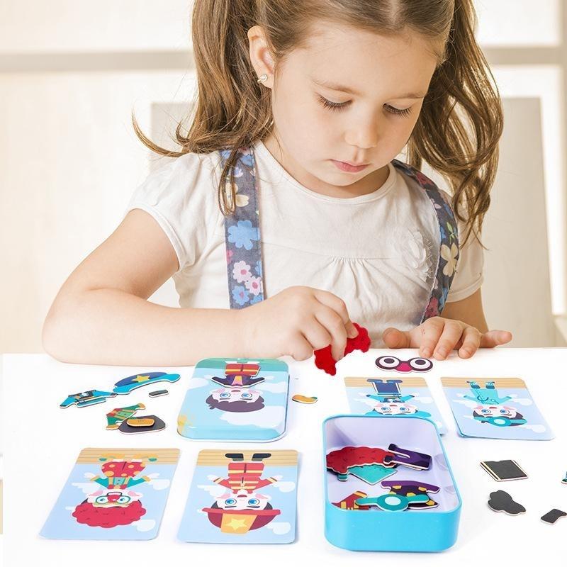 Magnetic Dress Up Puzzle Toys  - Party Games Gamecube recension och pris