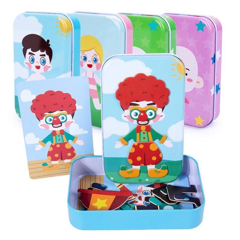 Magnetic Dress Up Puzzle Toys  - Party Games Gamecube recension och pris