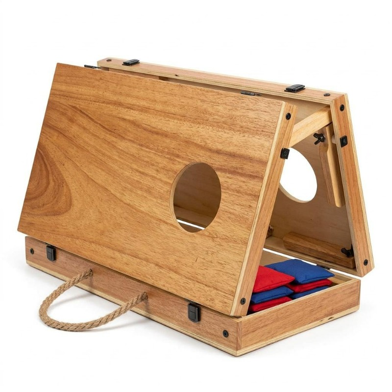 Foldable Wooden Cornhole Board - Cornhole Board Set recension och pris