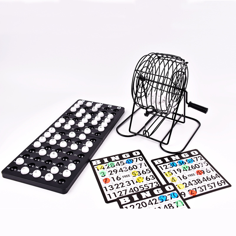 Bingo Lottery Machine Steel Bi - Party Games Large Groups recension och pris