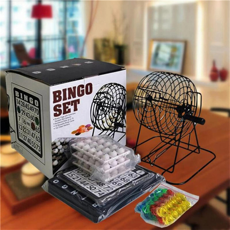 Deluxe Bingo Set Board Game To - Party Games Large Groups recension och pris