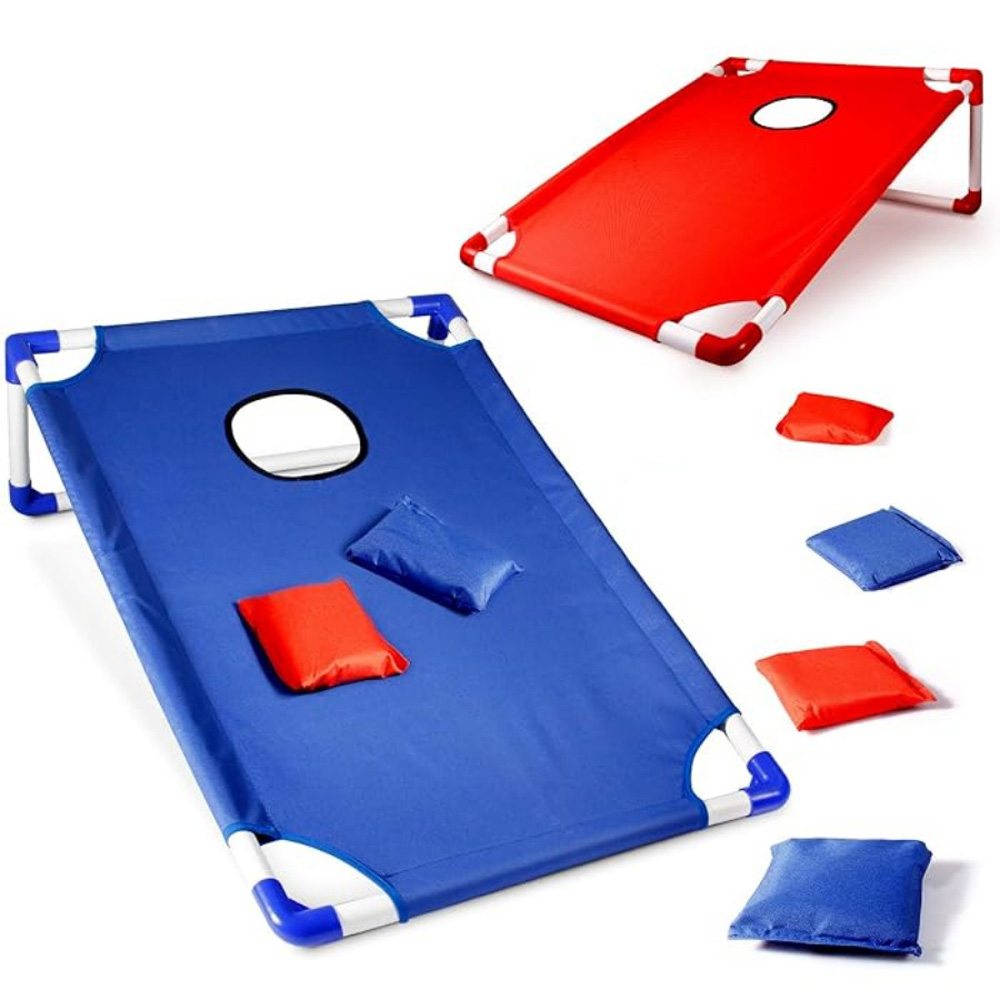 Portable Cornhole Set with 1 C - Cornhole Board Set recension och pris
