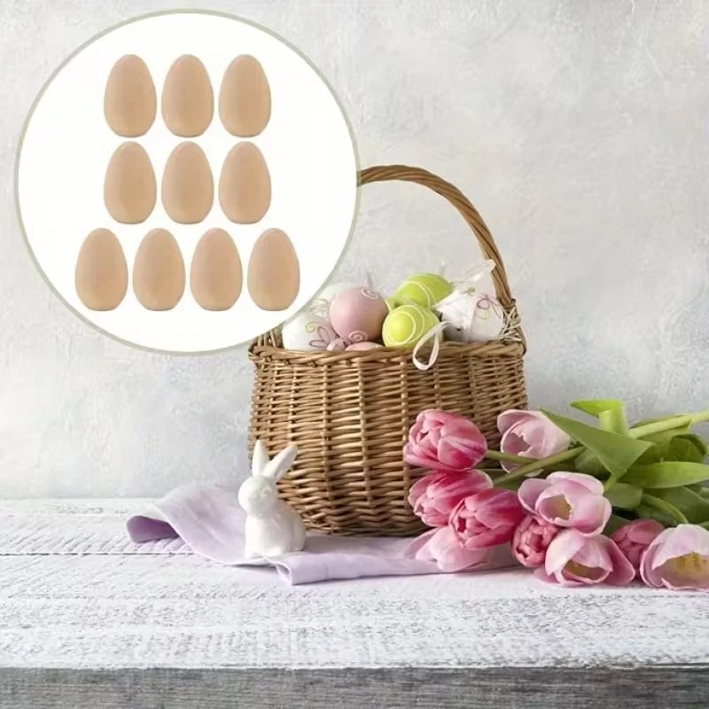 High Quality Wooden Easter Egg - Party Games Easter Egg recension och pris