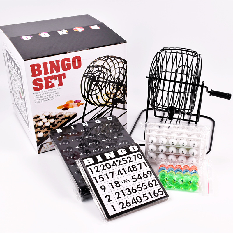 Bingo Lottery Machine Steel Bi - Party Games Large Groups recension och pris