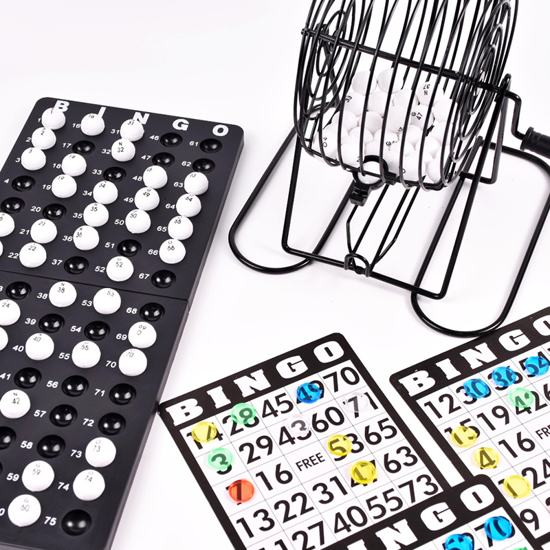 Bingo Lottery Machine Steel Bi - Party Games Large Groups recension och pris