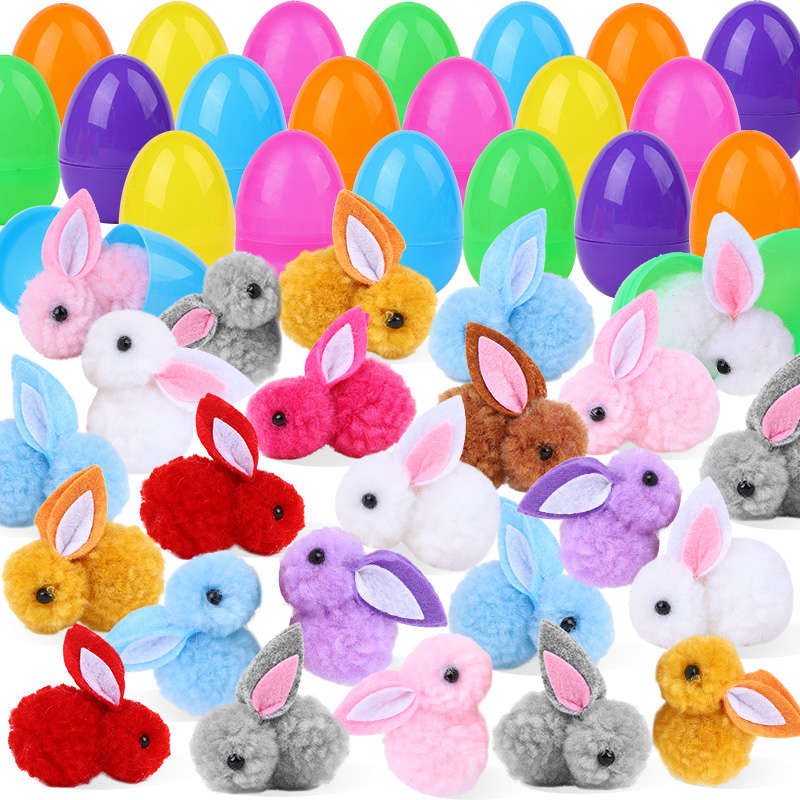 24/48Pcs Cute Easter Egg with  - Party Games Easter Egg recension och pris